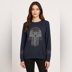 Lauren Moshi Elephant Hamsa Top